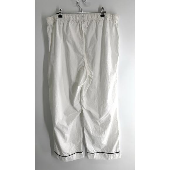Quince women’s Pajama straight leg pant Size Large Cotton Drawstring Sleepwear - Picture 3 of 8